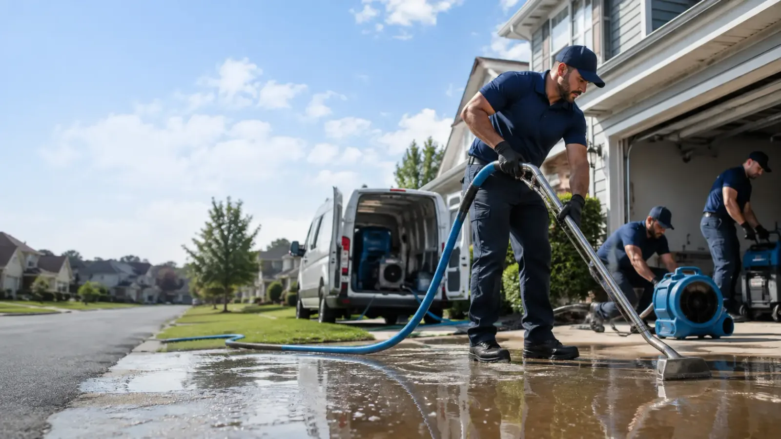 Flood Damage Restoration in Columbus City, IA